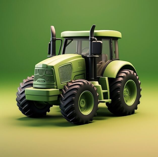 Tractor 3d Image